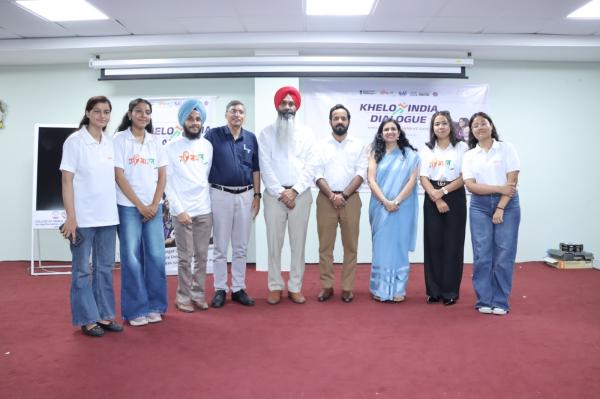 The programme began with an introductory briefing by the My Bharat Volunteers
